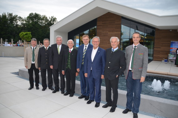 Zur Eröffnung des Helmut Pichler Quellplatzes konnten zahlreiche Ehrengäste, an der Spitze Landeshauptmann Hermann Schützenhöfer, begrüßt werden